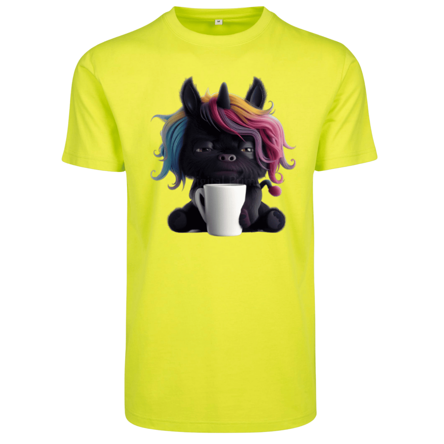 Einhorn mit Tasse