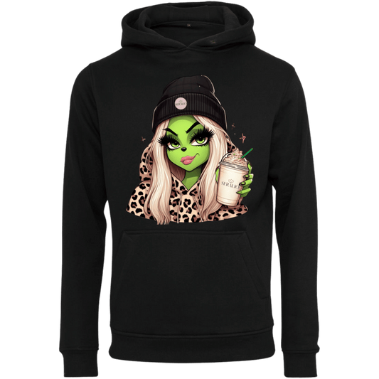 Hoodie Green Girl Coffee