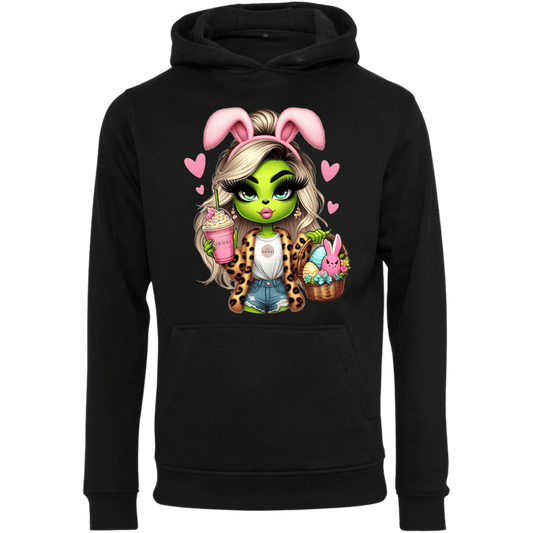 Hoodie Green Girl Bunny Ostern