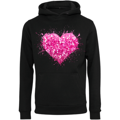 Hoddie Frau Pinkes Herz