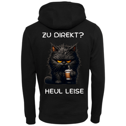 Zu direkt...-Hoodie Unisex-Lustiger Spruch