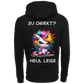 Zu direkt...-Hoodie Unisex-Lustiger Spruch