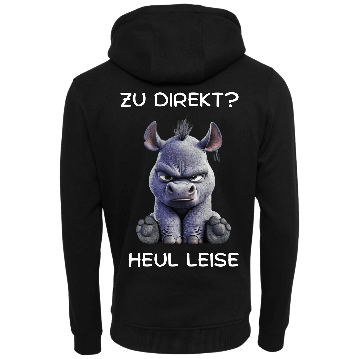Zu direkt...-Hoodie Unisex-Lustiger Spruch