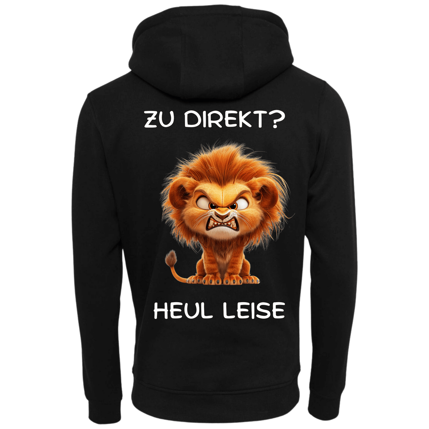 Zu direkt...-Hoodie Unisex-Lustiger Spruch