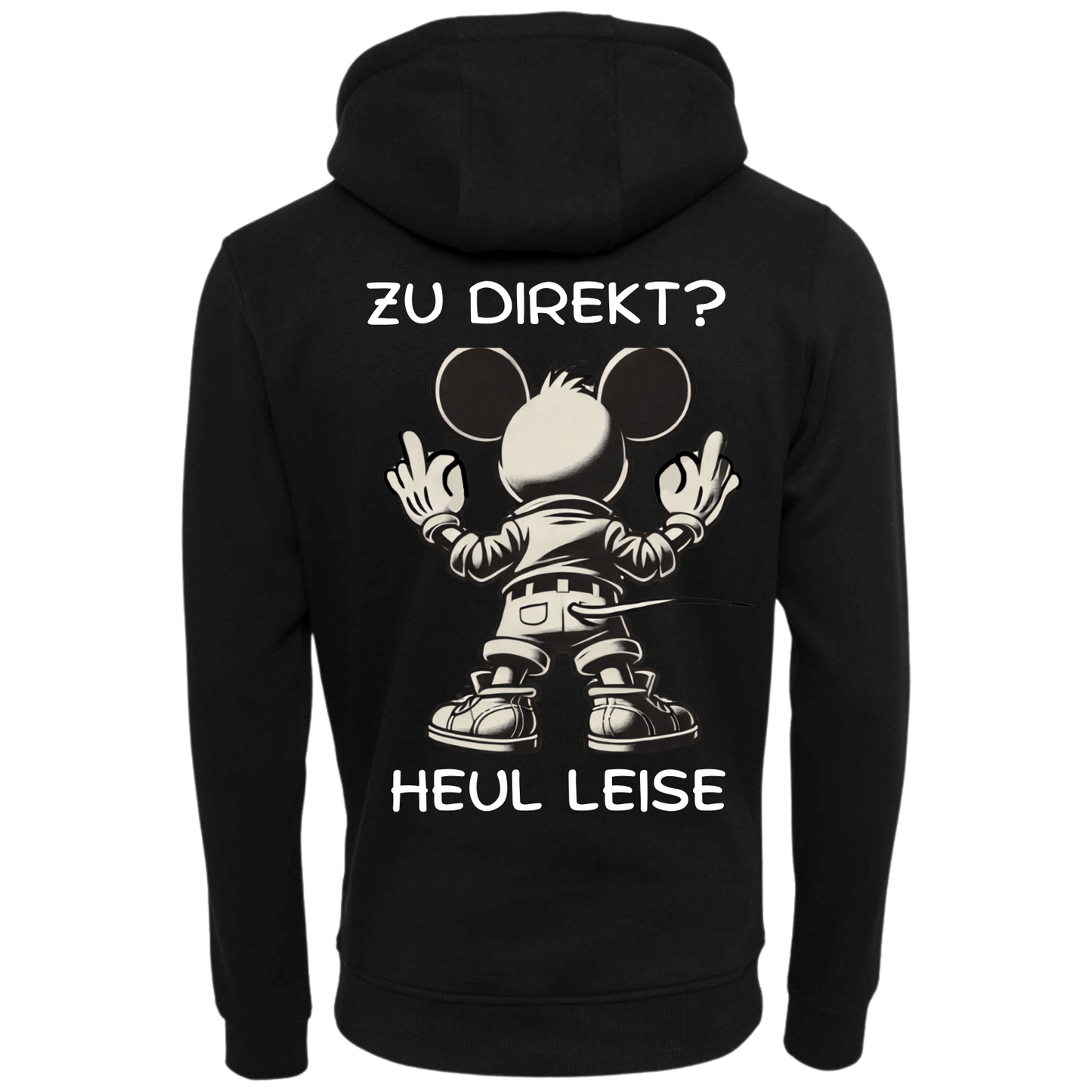 Zu direkt...-Hoodie Unisex-Lustiger Spruch