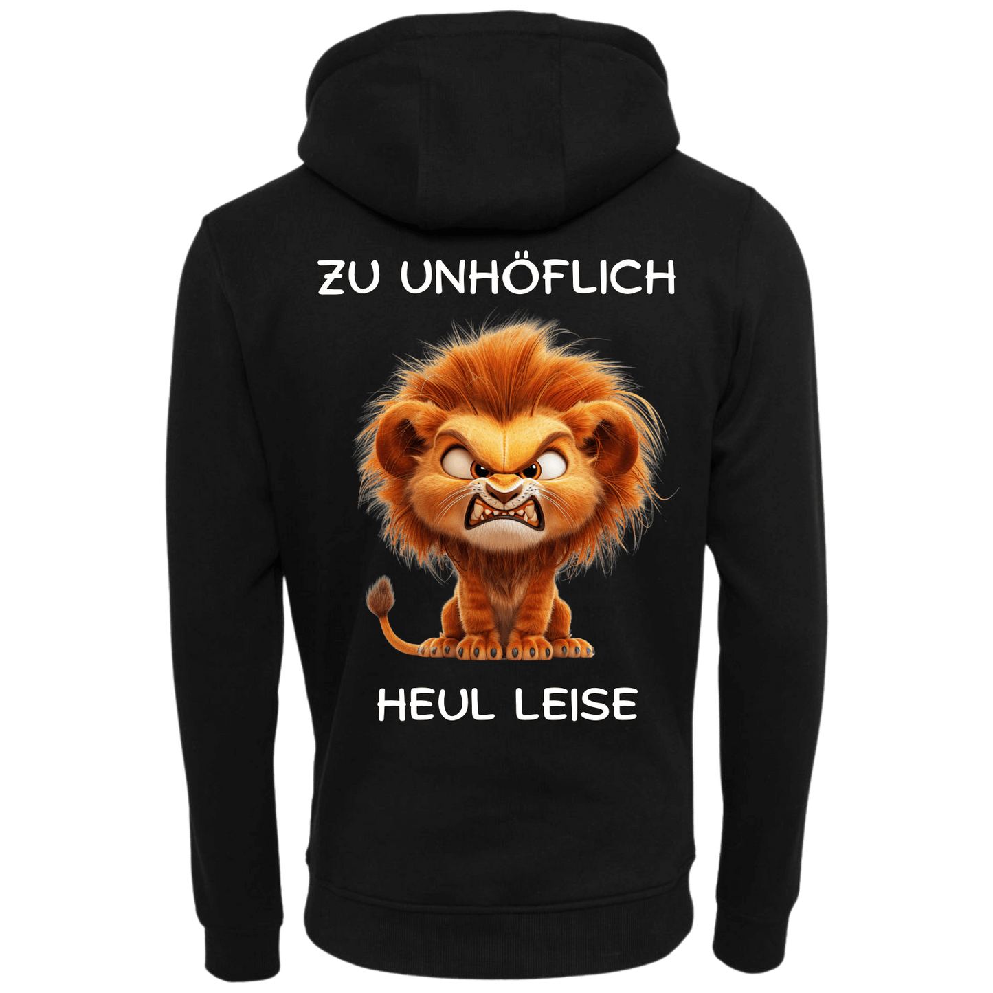 Zu Unhöflich...-Hoodie Unisex-Lustiger Spruch