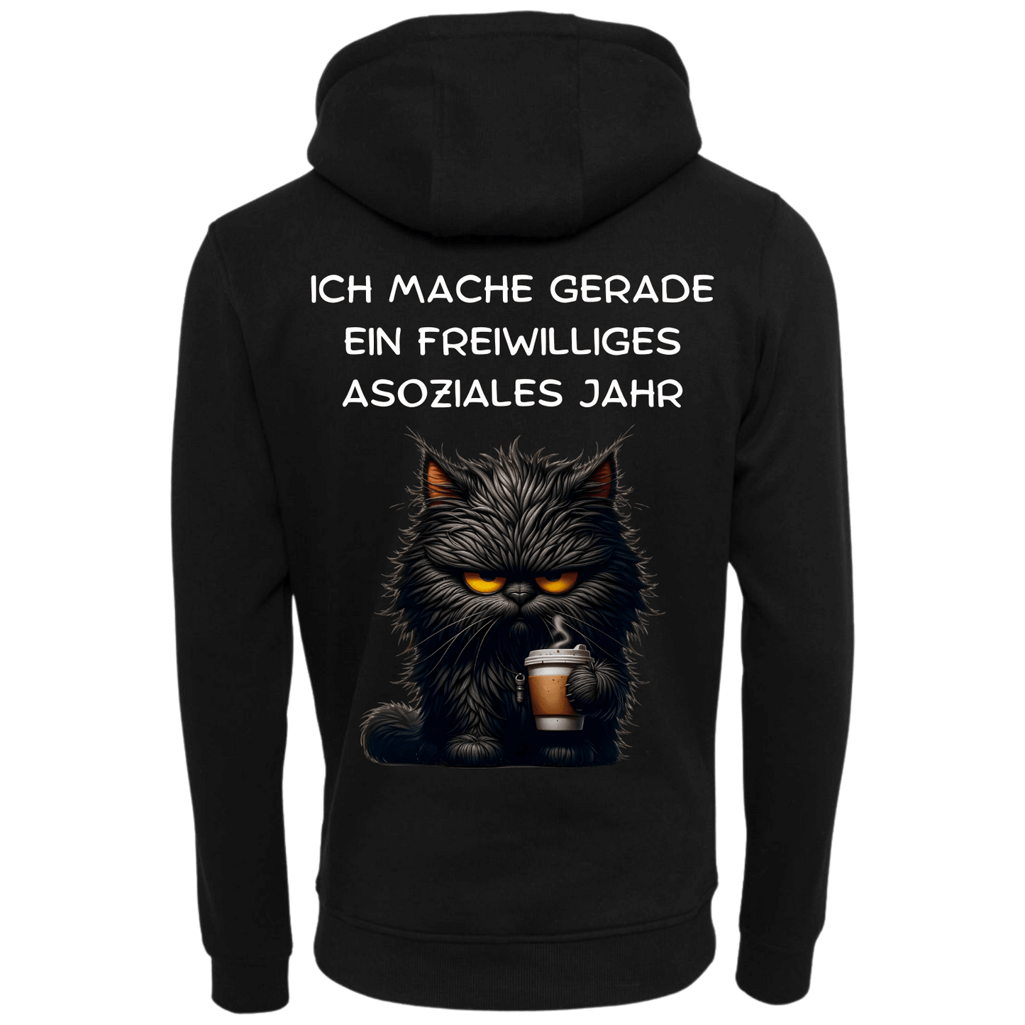 Ich mache gerade ein Freiwilliges...-Hoodie Unisex-Lustiger Spruch