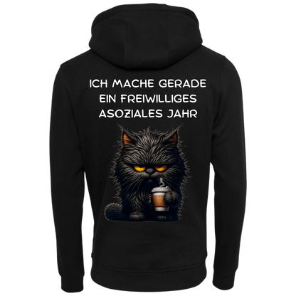 Ich mache gerade ein Freiwilliges...-Hoodie Unisex-Lustiger Spruch