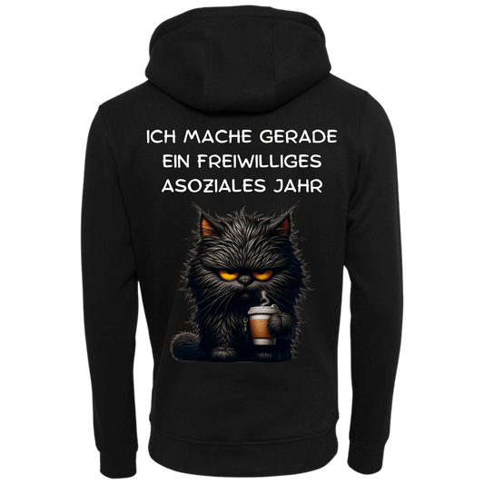 Ich mache gerade ein Freiwilliges...-Hoodie Unisex-Lustiger Spruch