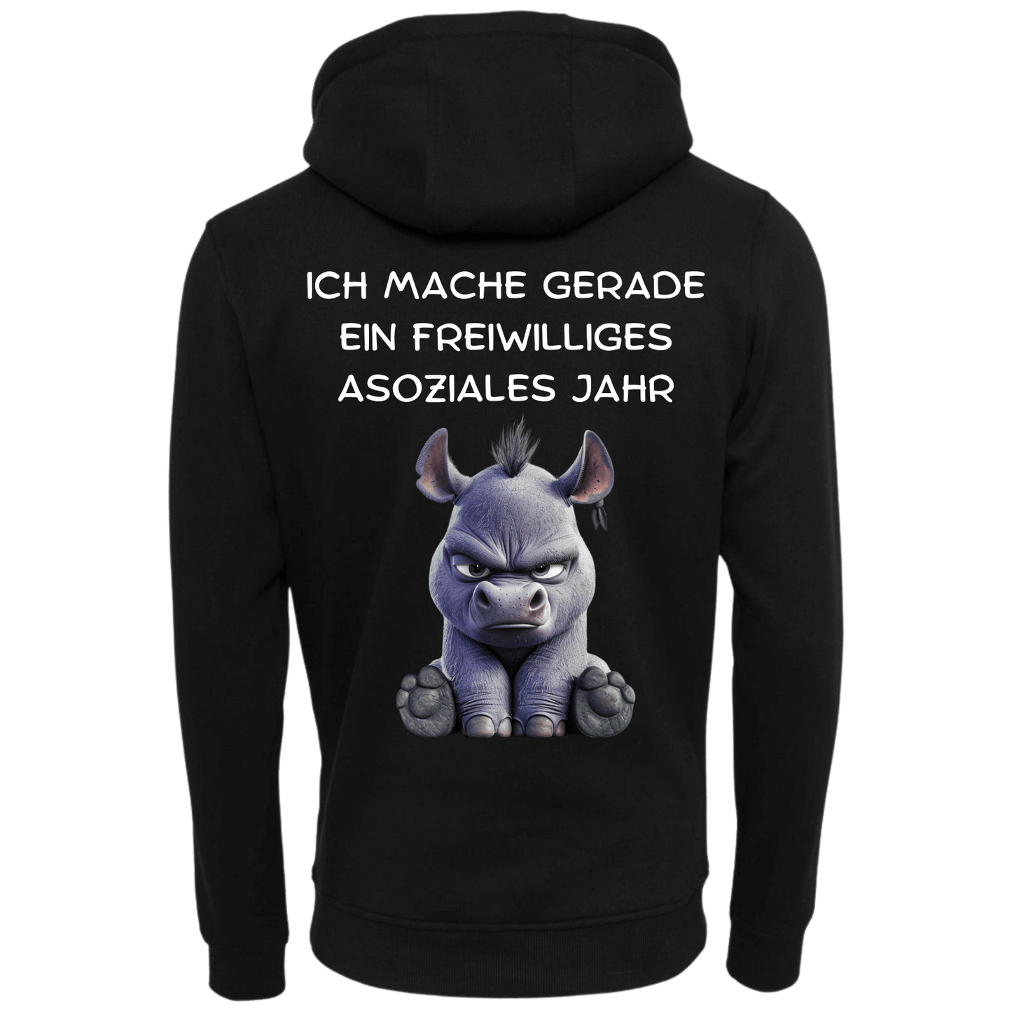Ich mache gerade ein Freiwilliges...-Hoodie Unisex-Lustiger Spruch