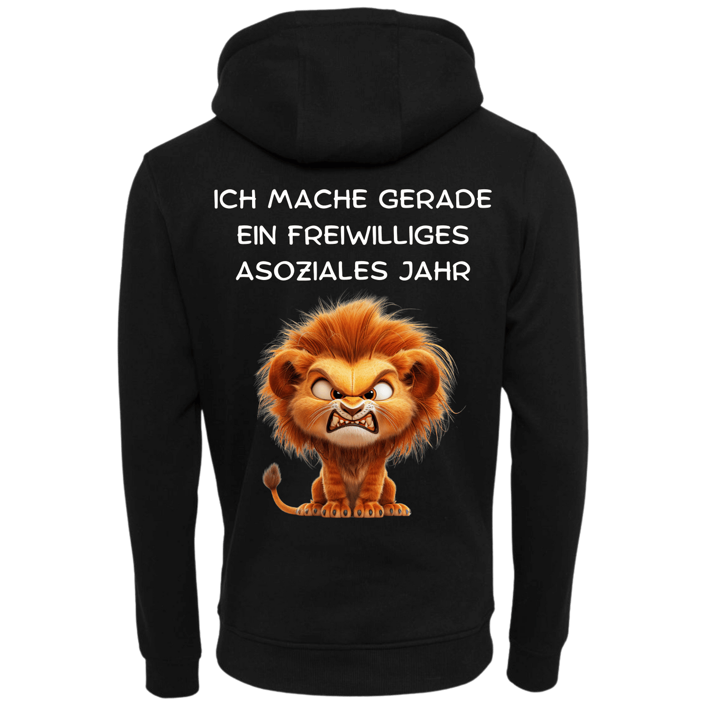 Ich mache gerade ein Freiwilliges...-Hoodie Unisex-Lustiger Spruch