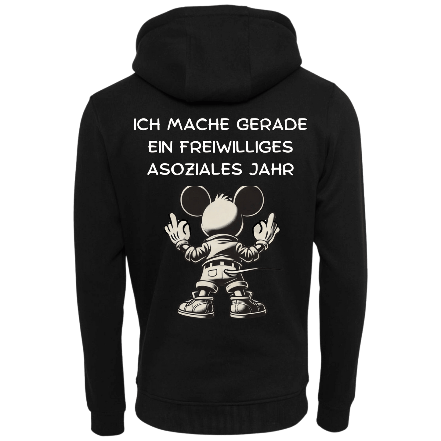 Ich mache gerade ein Freiwilliges...-Hoodie Unisex-Lustiger Spruch