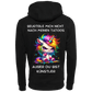 Beurteile mich nicht nach...-Hoodie Unisex-Lustiger Spruch