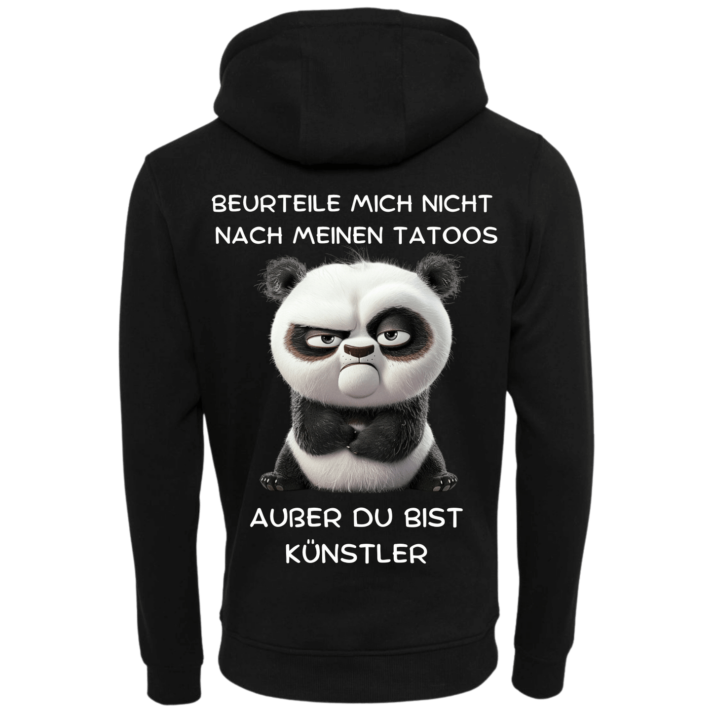 Beurteile mich nicht nach...-Hoodie Unisex-Lustiger Spruch