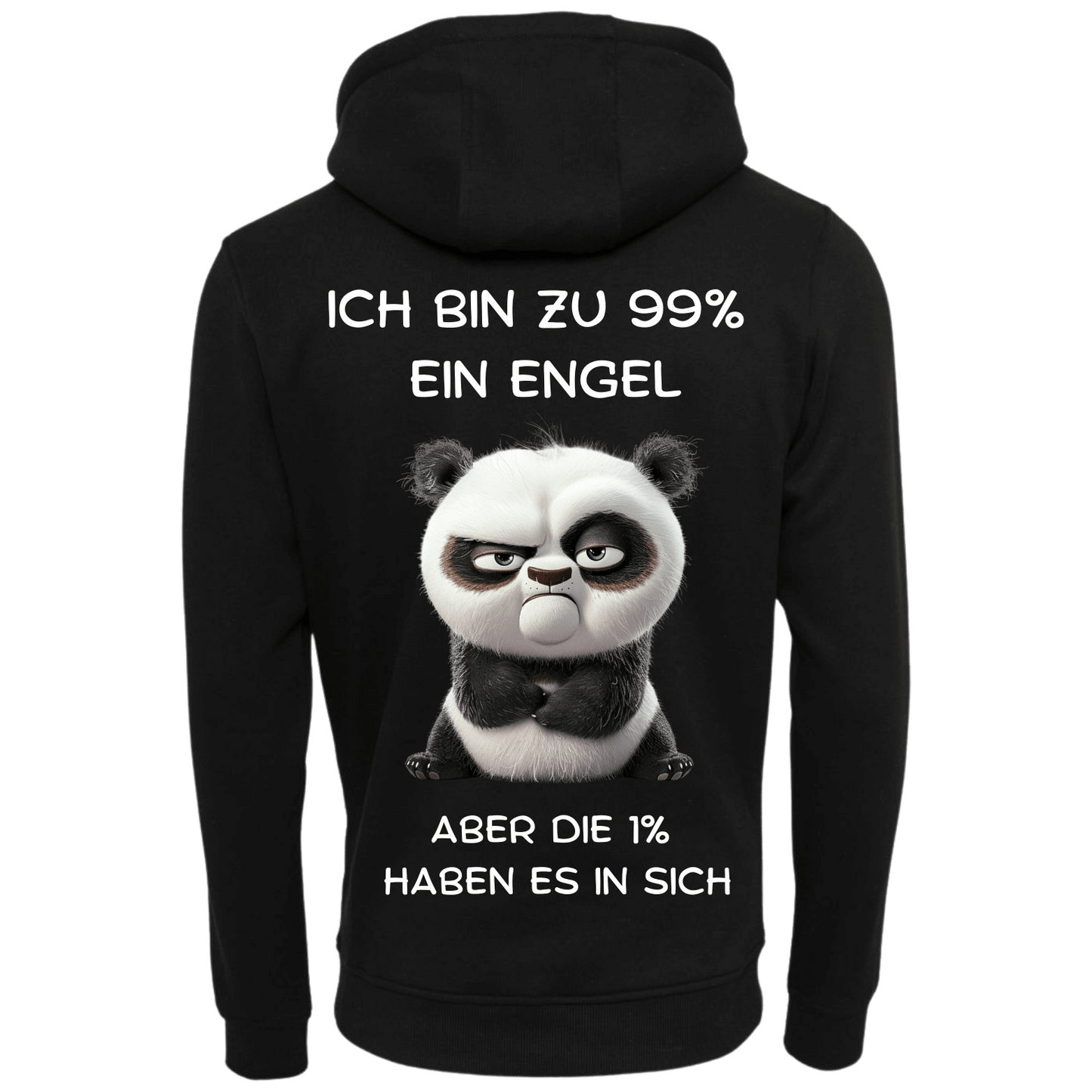 Ich bin zu 99% ein Engel...-Hoodie Unisex-Lustiger Spruch