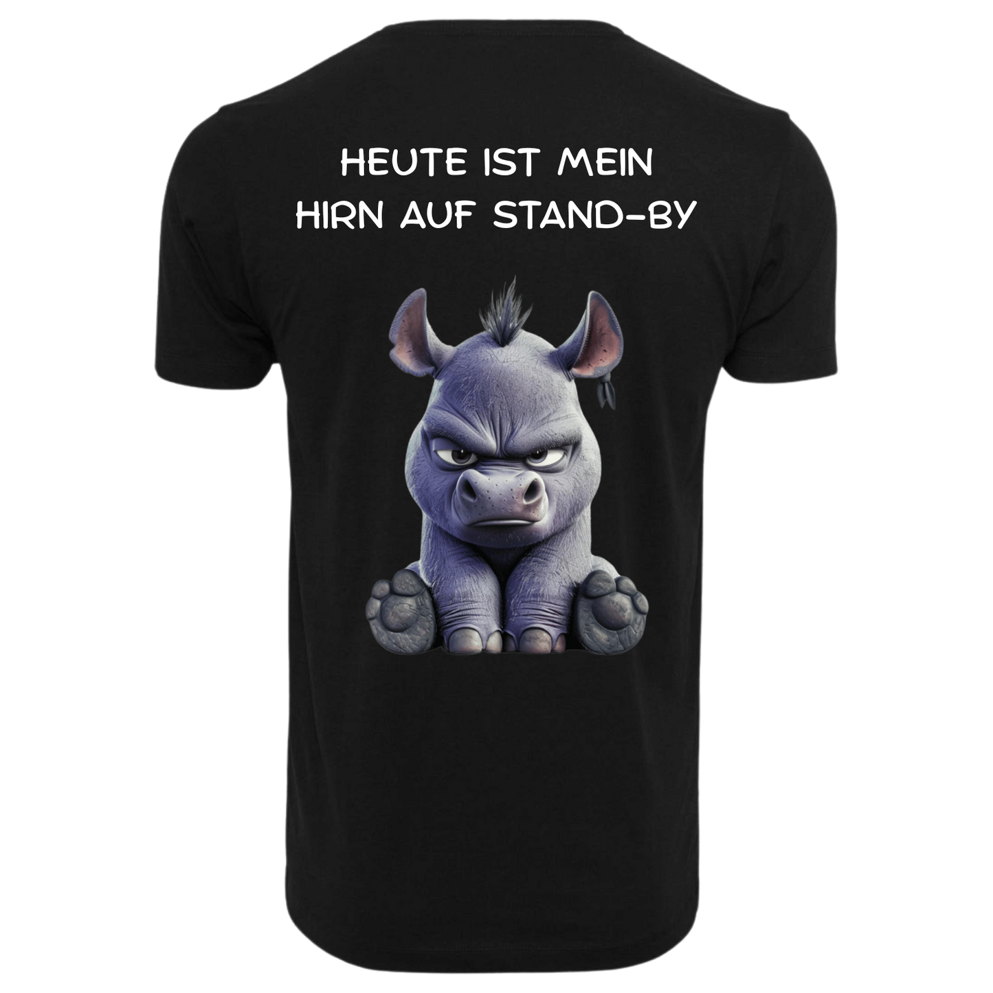 Heute ist mein Hirn auf Stand-BY...-T-ShirtUnisex-Lustiger Spruch