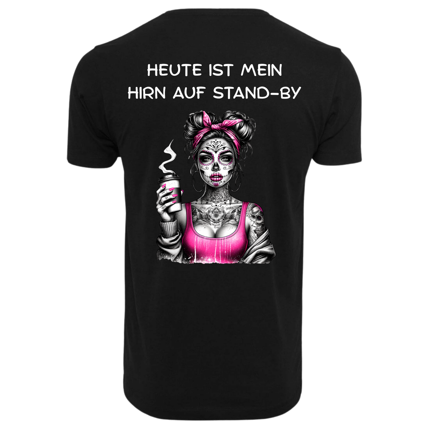 Heute ist mein Hirn auf Stand-BY...-T-ShirtUnisex-Lustiger Spruch