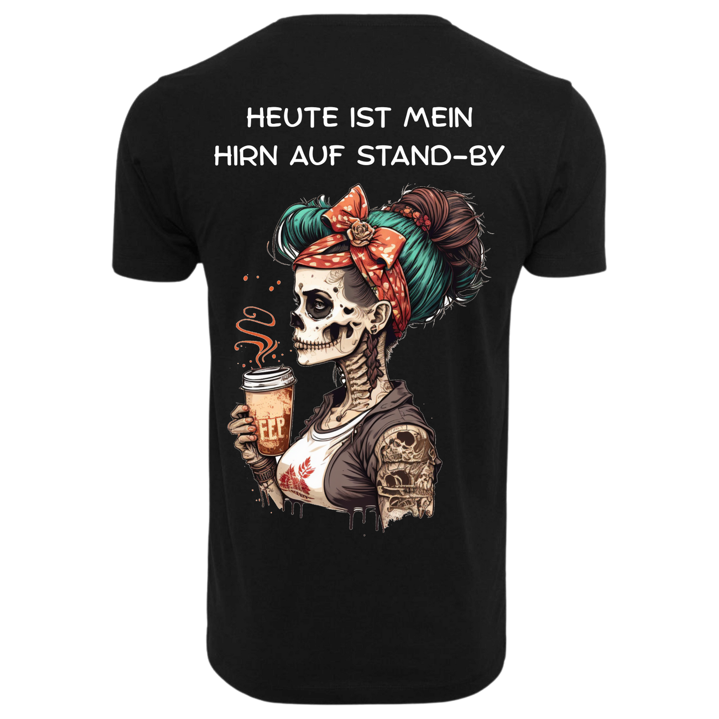 Heute ist mein Hirn auf Stand-BY...-T-ShirtUnisex-Lustiger Spruch