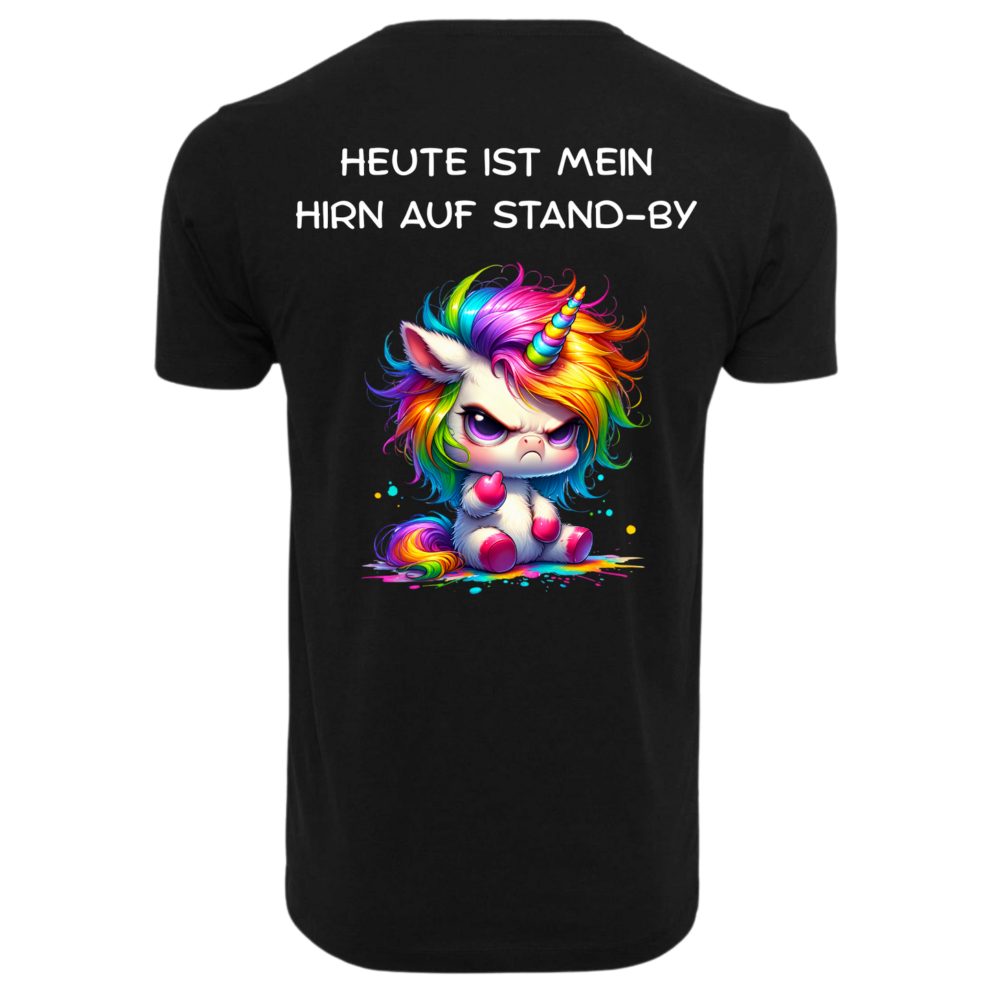 Heute ist mein Hirn auf Stand-BY...-T-ShirtUnisex-Lustiger Spruch