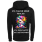 Ich mache Keine Fehler ich erschaffe Katastrophen...-Hoodie Unisex-Lustiger Spruch