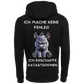 Ich mache Keine Fehler ich erschaffe Katastrophen...-Hoodie Unisex-Lustiger Spruch