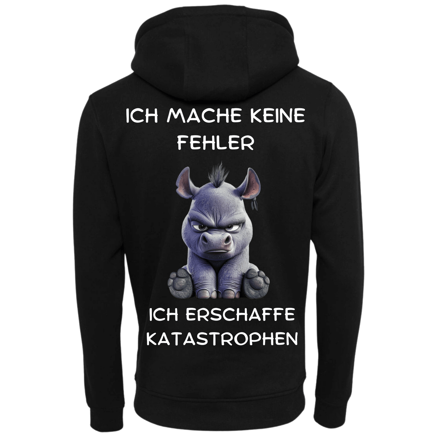 Ich mache Keine Fehler ich erschaffe Katastrophen...-Hoodie Unisex-Lustiger Spruch