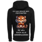 Ich war gerade beim Psychater...-Hoodie Unisex-Lustiger Spruch