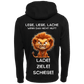 Lebe Liebe Lache...-Hoodie Unisex-Lustiger Spruch