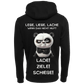 Lebe Liebe Lache...-Hoodie Unisex-Lustiger Spruch
