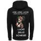 Lebe Liebe Lache...-Hoodie Unisex-Lustiger Spruch
