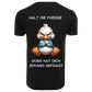 HALT DIE FRESSE...- T-ShirtUnisex-Lustiger Spruch