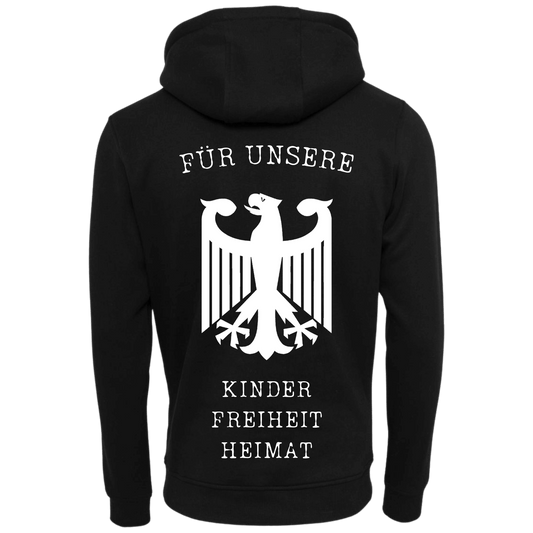 Für unsere Kinder Freiheit Heimat Hoodie