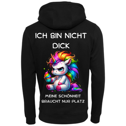 Ich bin nicht Dick...-Hoodie Unisex-Lustiger Spruch