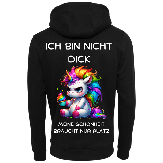 Ich bin nicht Dick...-Hoodie Unisex-Lustiger Spruch