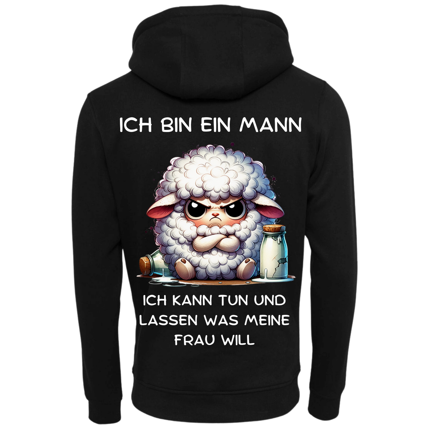 Ich bin ein Mann...-Hoodie Unisex-Lustiger Spruch