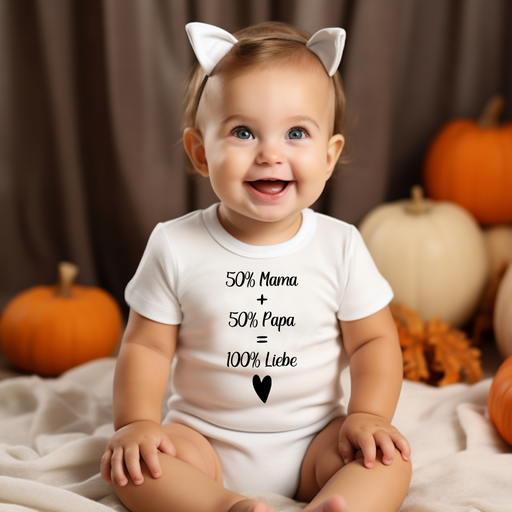 Baby Body 50% Mama 50% Papa = 100% Liebe - SERALIO