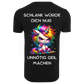 Schlank würde dich nur unnötig...-T-Shirt Unisex-Lustiger Spruch