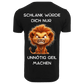 Schlank würde dich nur unnötig...-T-Shirt Unisex-Lustiger Spruch