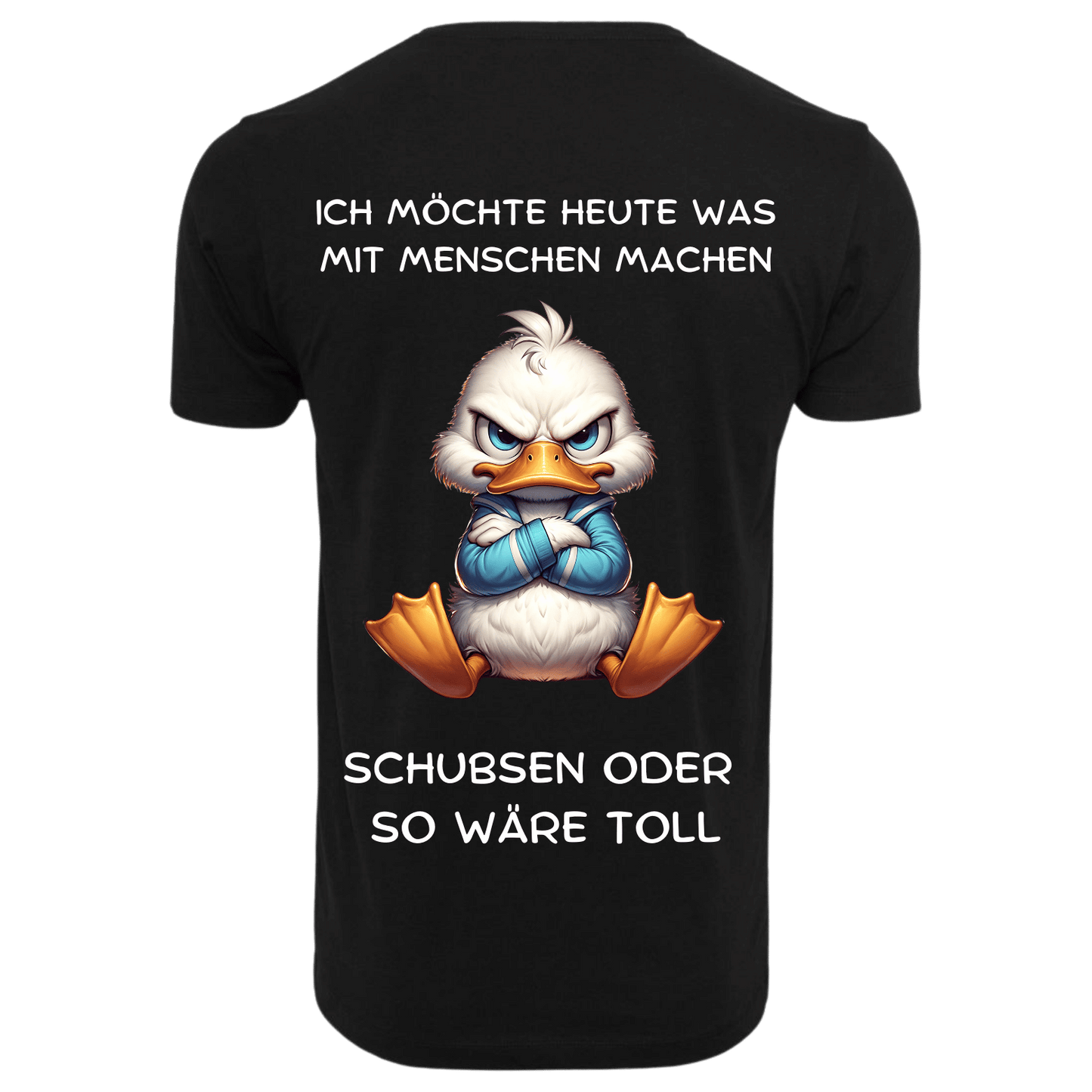 Ich möchte heute was mit Menschen machen...-T-Shirt Unisex-Lustiger Spruch
