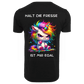 Halt dir Fresse ist mir egal...-T-Shirt Unisex-Lustiger Spruch