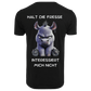 Halt die Fresse...-T-Shirt Unisex-Lustiger Spruch