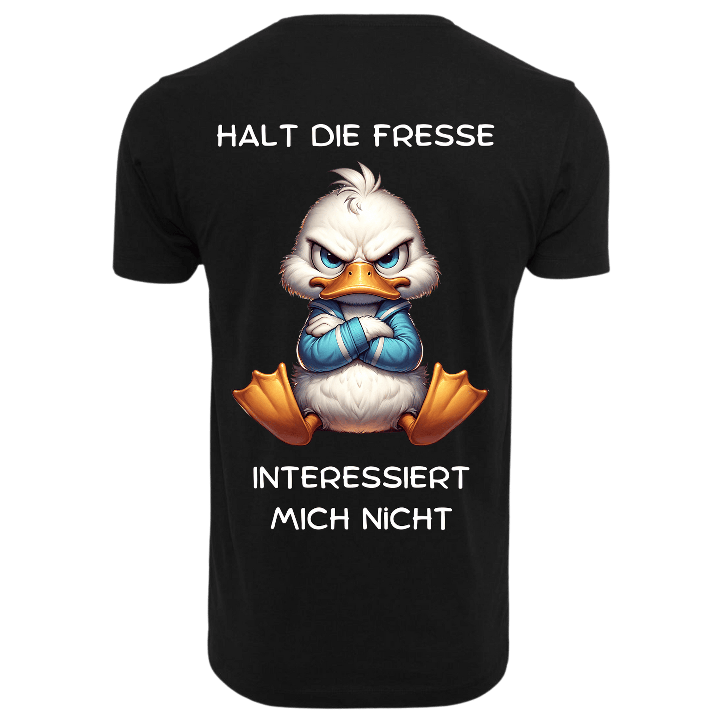 Halt die Fresse...-T-Shirt Unisex-Lustiger Spruch