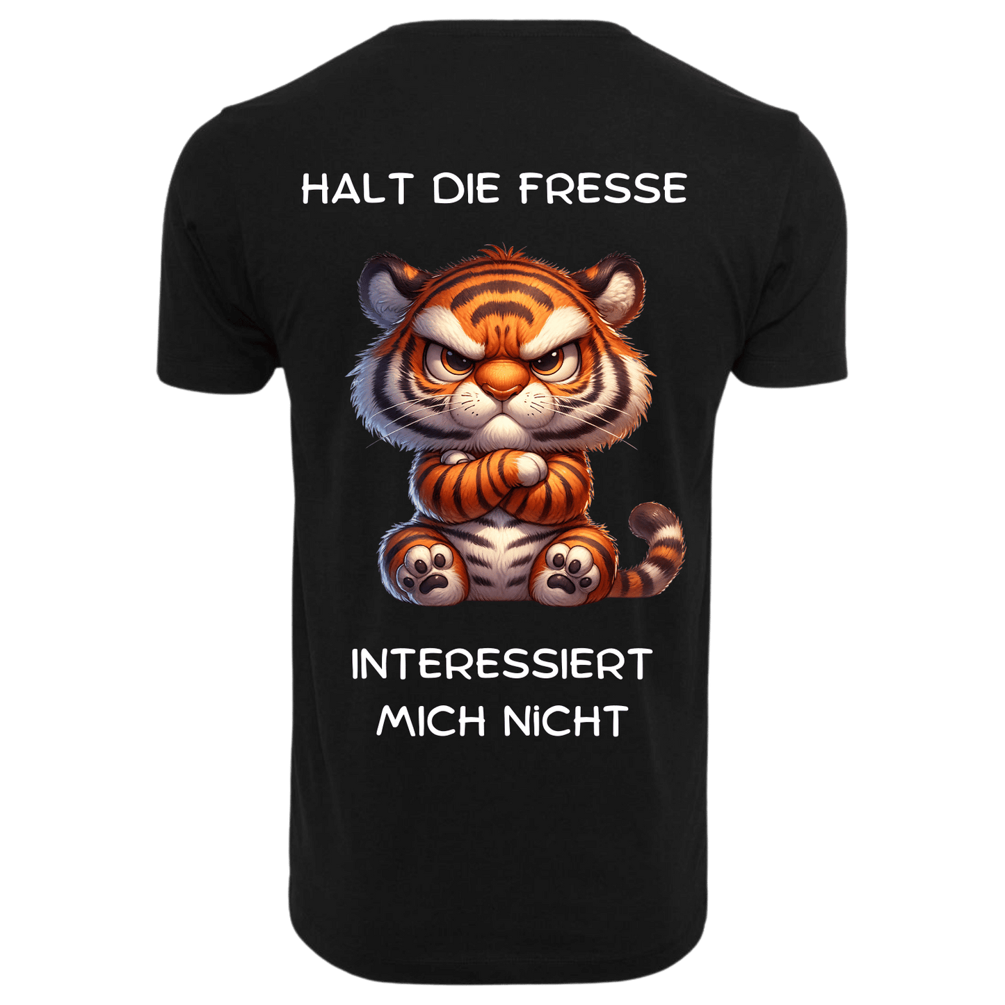 Halt die Fresse...-T-Shirt Unisex-Lustiger Spruch