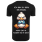 Ich bin zu 99% ein Engel...-T-Shirt Unisex-Lustiger Spruch