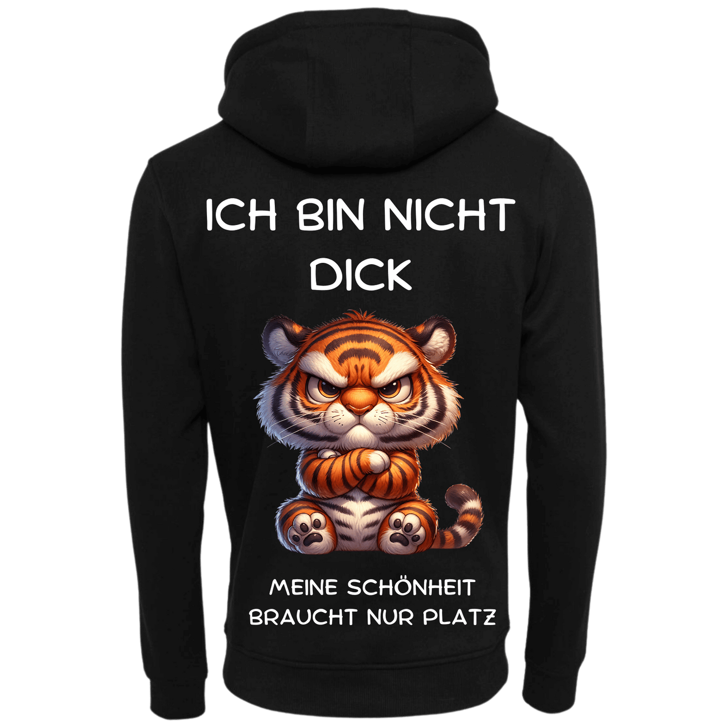 Ich bin nicht Dick...-Hoodie Unisex-Lustiger Spruch
