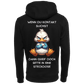 Wenn du Kontakt suchst...-Hoodie Unisex-Lustiger Spruch