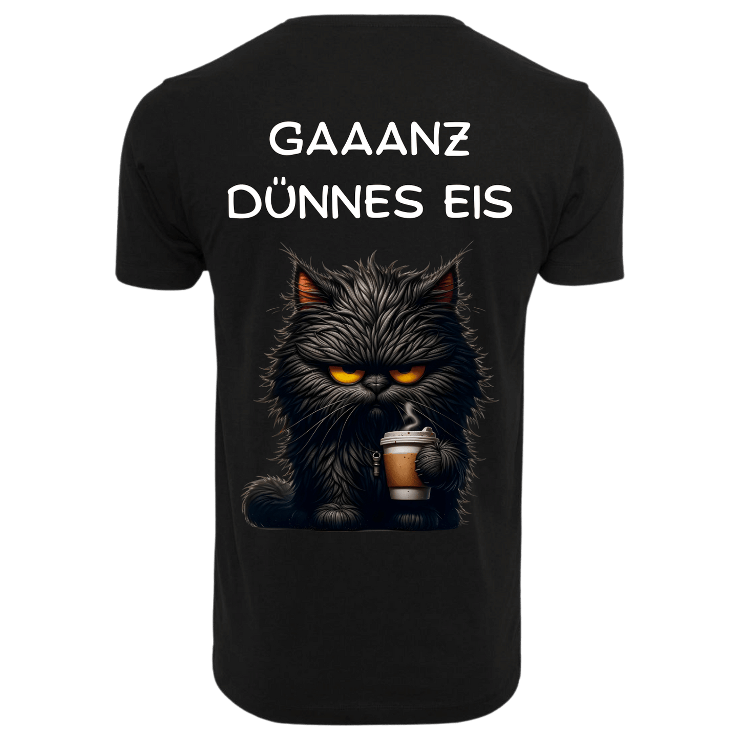 GANZ DÜNNES EIS...- T-ShirtUnisex-Lustiger Spruch