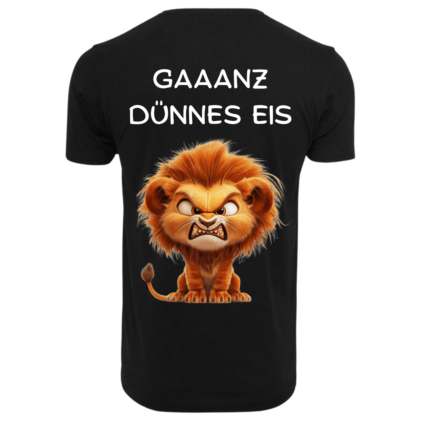 GANZ DÜNNES EIS...- T-ShirtUnisex-Lustiger Spruch