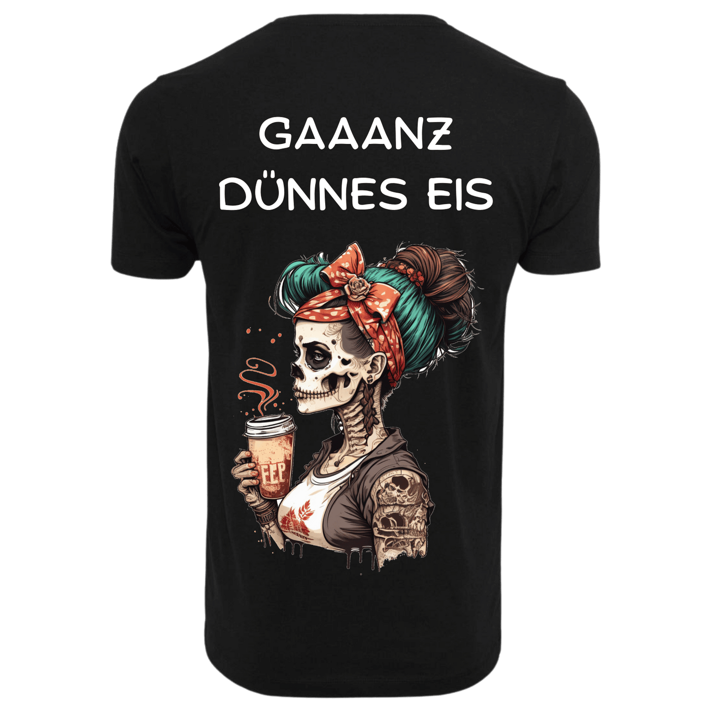 GANZ DÜNNES EIS...- T-ShirtUnisex-Lustiger Spruch