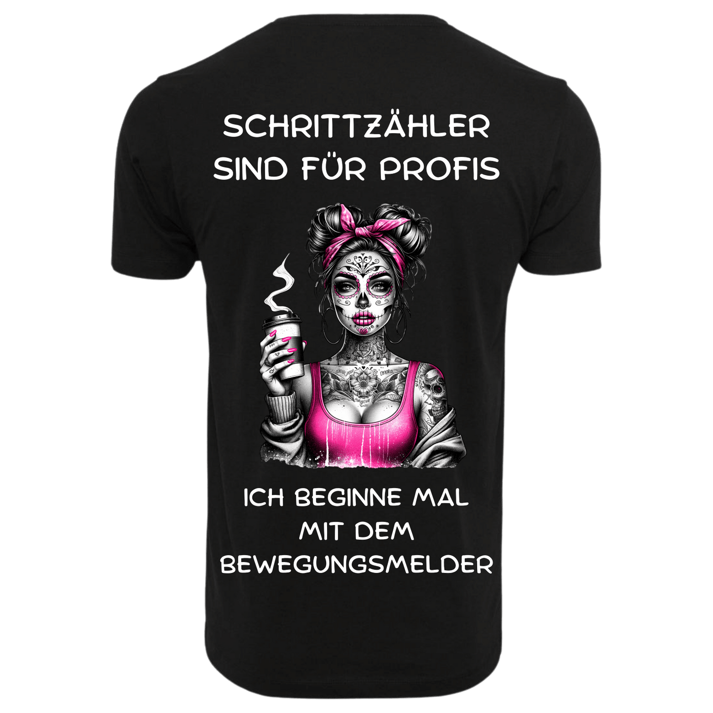 SCHRITTZÄHLER...- T-ShirtUnisex-Lustiger Spruch
